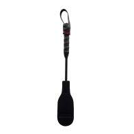 Pádel Ovalado de Cuero Mini Rouge Negro