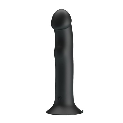 Pretty Love Murray Pulsating & Vibrating Dildo - Black