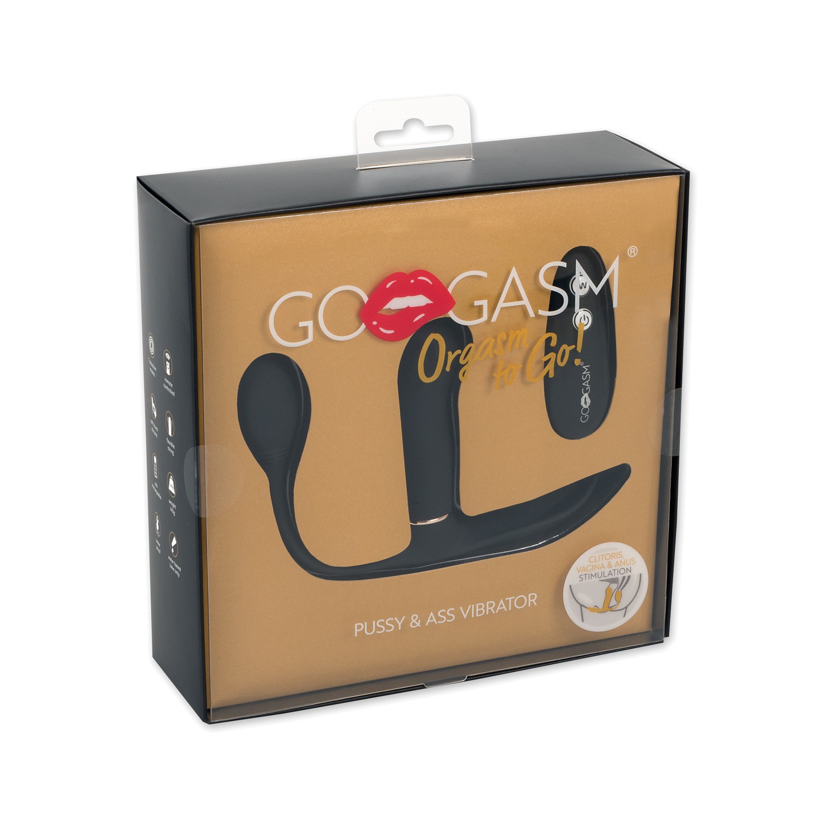 GoGasm Pussy & Ass Vibrator