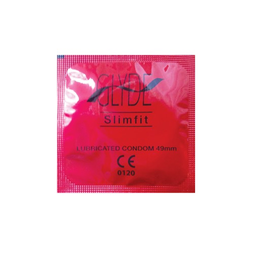 Glyde Slim Condoms - Pack of 12 for Comfort