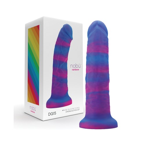 Cosmic Rainbow Dildo with Suction Cup