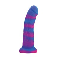 Dildo Arcoíris Cósmico con Ventosa