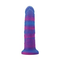 Cosmic Rainbow Dildo with Suction Cup