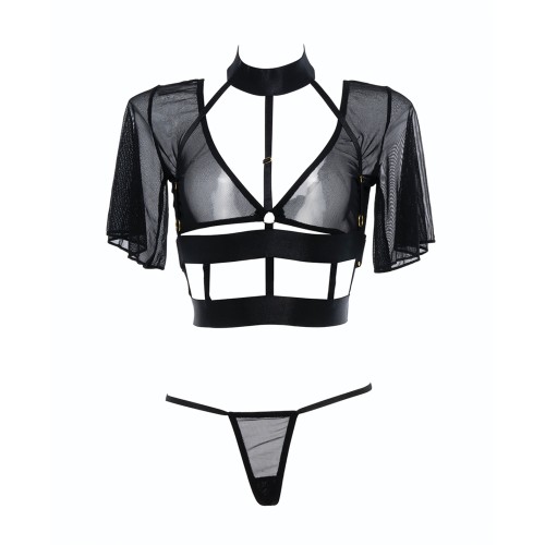 Adore Dreamer Top con Tiras y Tanga - Estilo Seductor