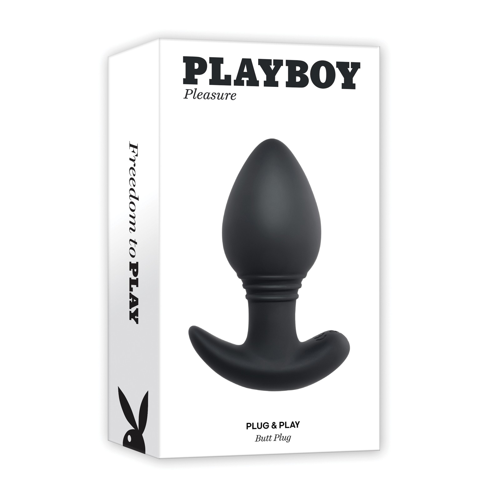 Playboy Pleasure Plug & Play Butt Plug - Navy