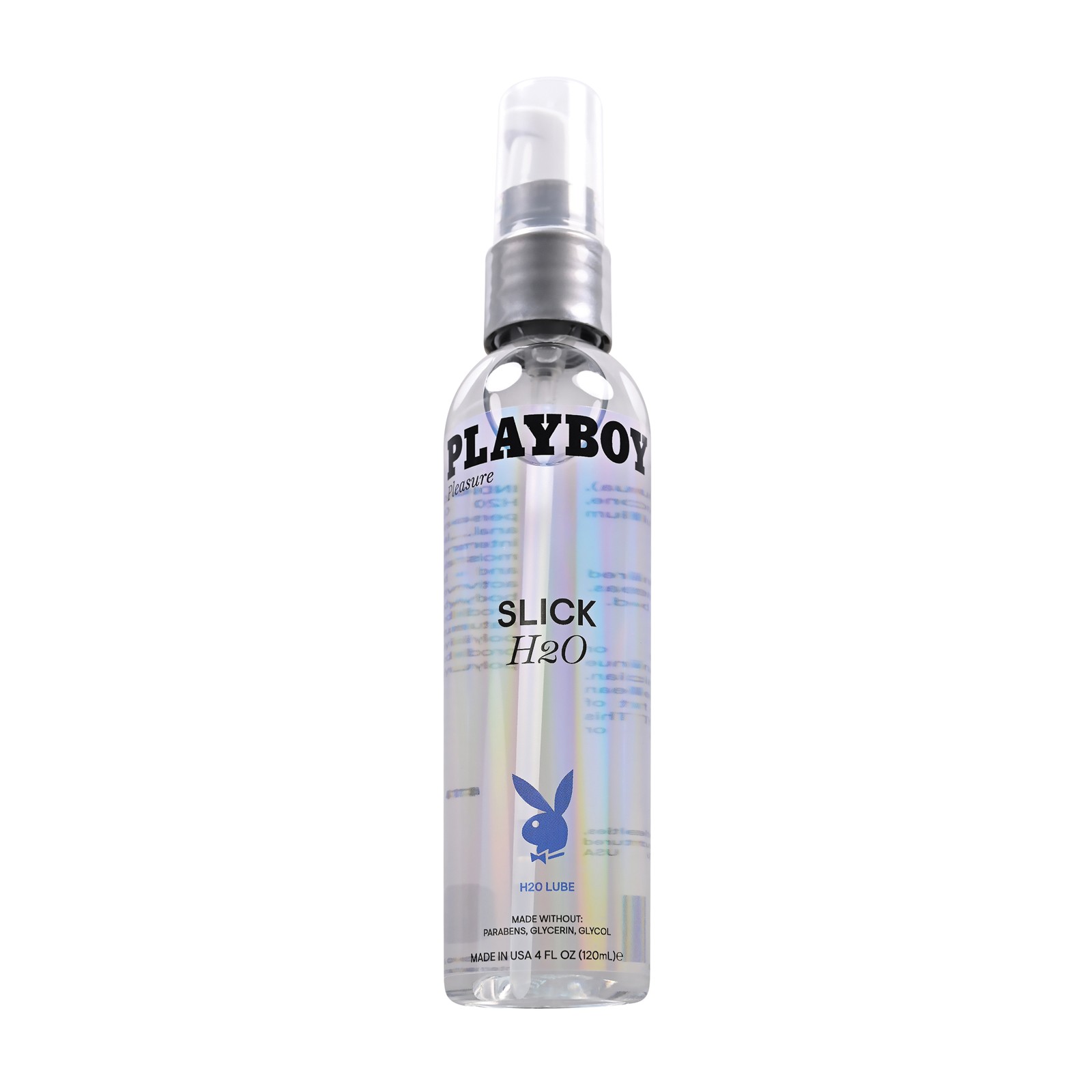 Playboy Pleasure Slick H2O Lubricant - 4 oz