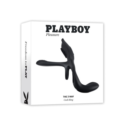 Playboy Pleasure 3 Way Cock Ring for Ultimate Fun