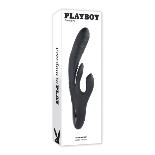 Playboy Pleasure Rapid Rabbit Vibrator - 2 AM