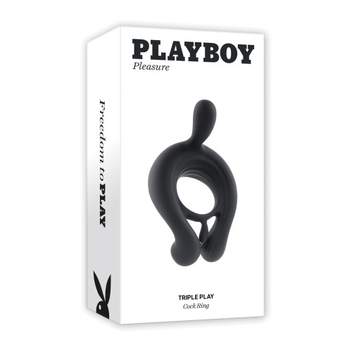 Anillo para el Pene Playboy Pleasure Triple Play