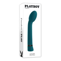 Playboy Pleasure On The Spot G-Spot Vibrator - Deep Teal