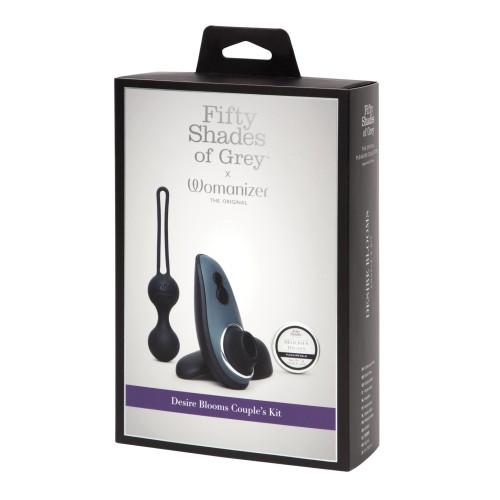 Fifty Shades of Grey & Womanizer Desire Blooms Kit