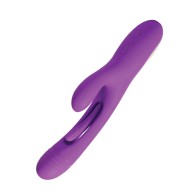 Bora G Spot Tapping Rabbit Vibrator Purple