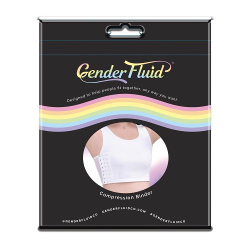 Faja Compresora Gender Fluid XXL Blanca