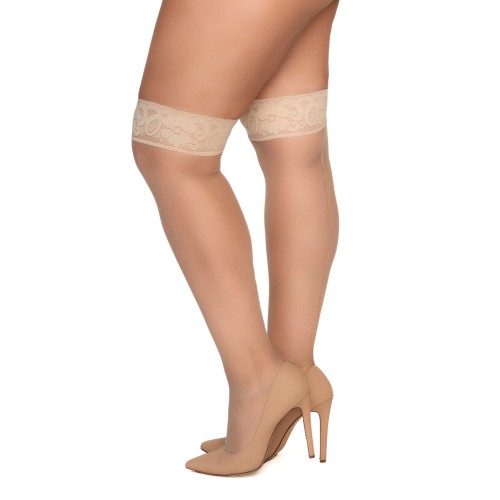 Mesh Thigh High Stockings for Stylish Allure