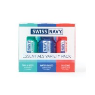 Swiss Navy Essentials Variety Pack of 3 - 1 oz