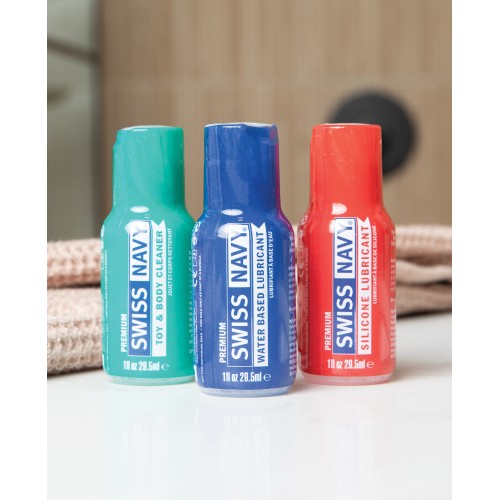 Swiss Navy Essentials Variety Pack of 3 - 1 oz