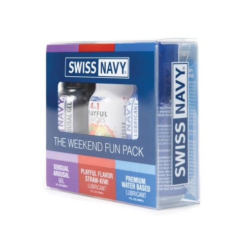 Swiss Navy Weekend Fun Pack of 3