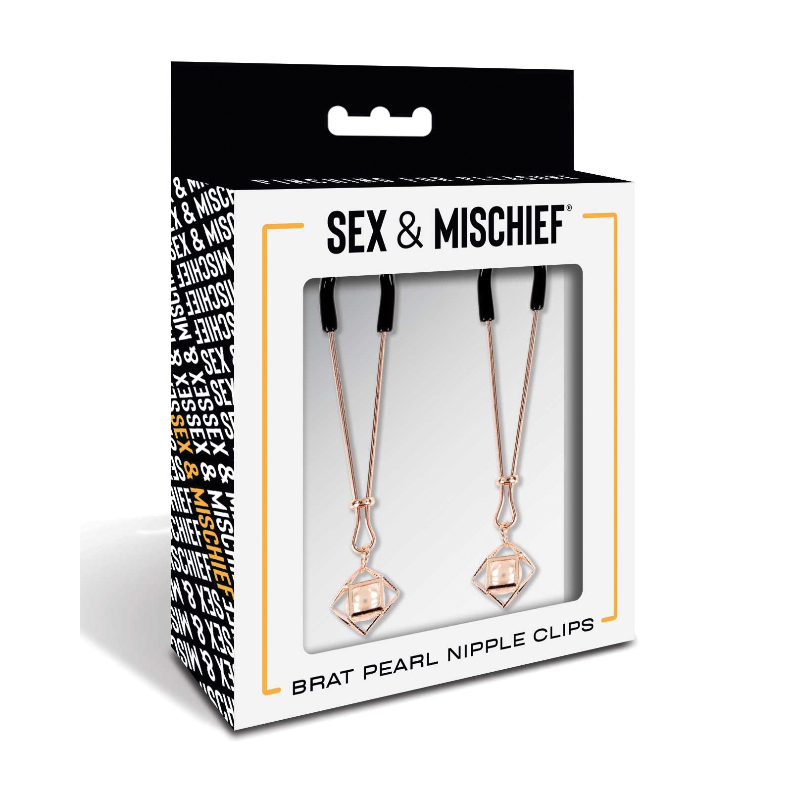 Perfect Sensation with Sex & Mischief Brat Pearl Nipple Clips