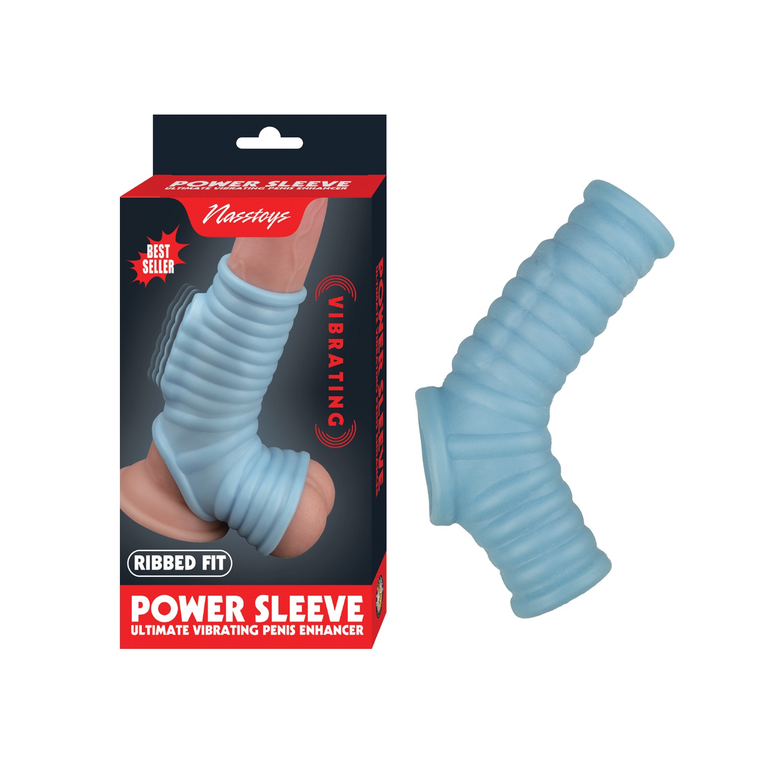 Vibrating Power Sleeve Ribbed Fit