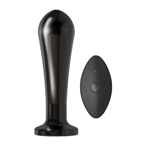 Bulbo Anal Vibrante Metálico Remote - Placer Orgásmico