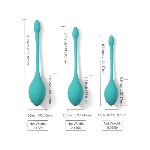 Bluebell Kegel Ball Exercise Set - 3 Sizes