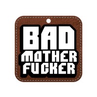 Wood Rocket Bad Mother Fucker Air Freshener