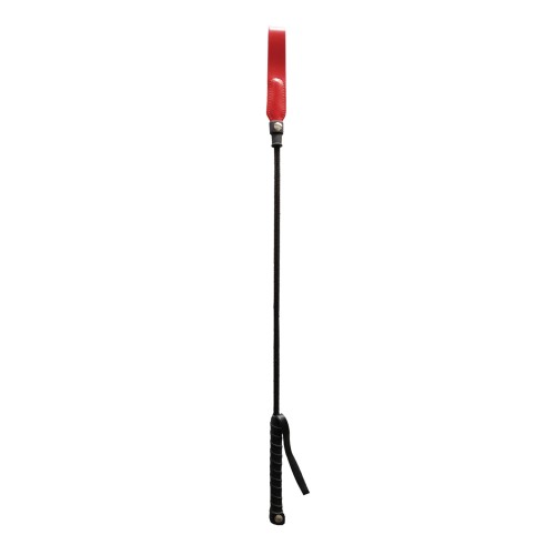 Buy Rouge Long Riding Crop Red Slim Tip