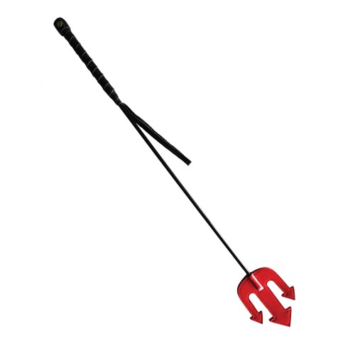 Rouge Devil Riding Crop - Red