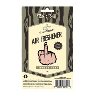 Middle Finger Peach Air Freshener Cologne