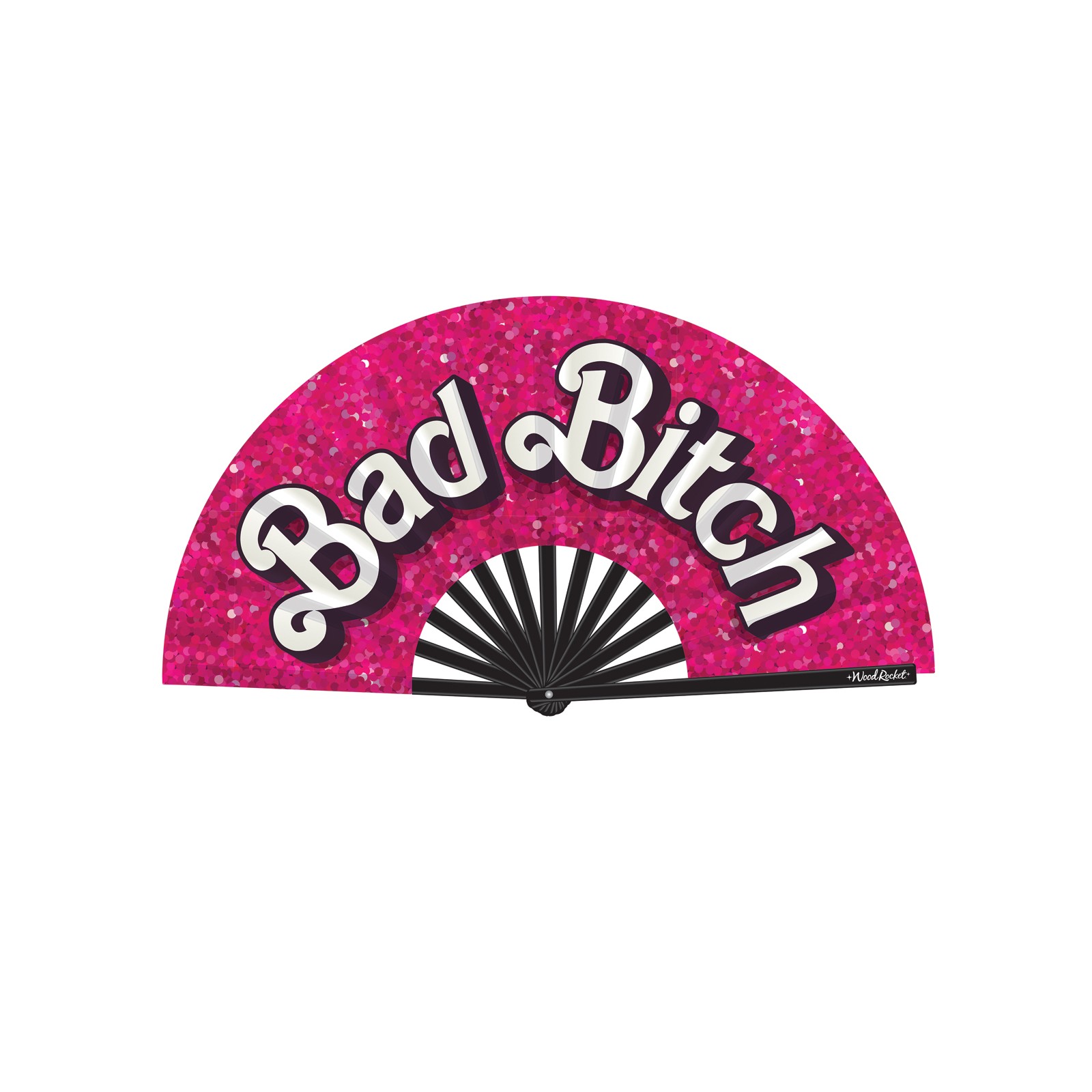 Abanico Plegable Bad Bitch para Mantenerte Fresca