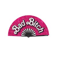 Bad Bitch Folding Hand Fan for Stylish Cool