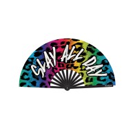 Slay All Day Colorful Hand Fan