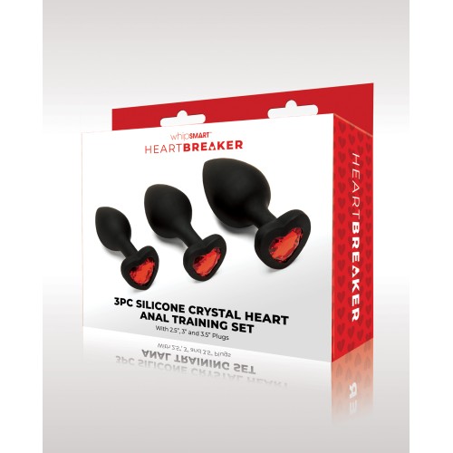 WhipSmart Heartbreaker 3 pc Anal Training Set