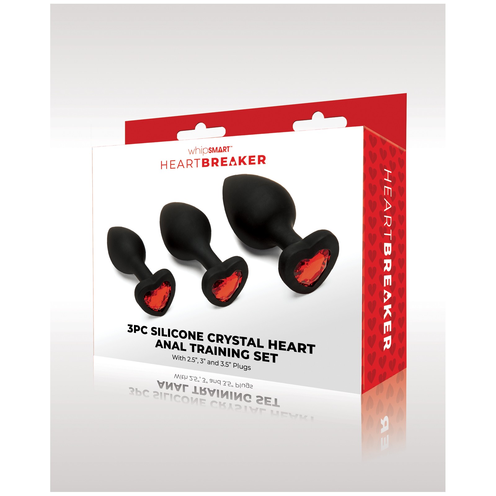 WhipSmart Heartbreaker 3 pc Anal Training Set