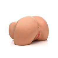 Masturbador 3D Vibrante Curve Toys Mistress - Vagina y Ano