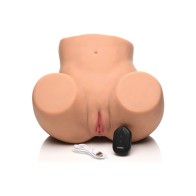 Curve Toys Mistress 3D Vibrating Pussy & Ass Masturbator