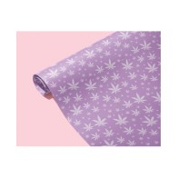 Purple Pot Leaf Gift Wrapping Paper