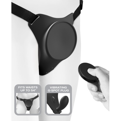 Body Dock G-Spot Pro Vibrating Harness for Couples