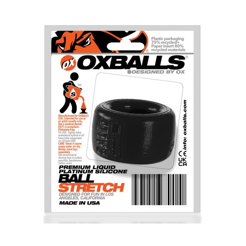 Oxballs Silicone BALLS-T Estirador de Testículos Negro