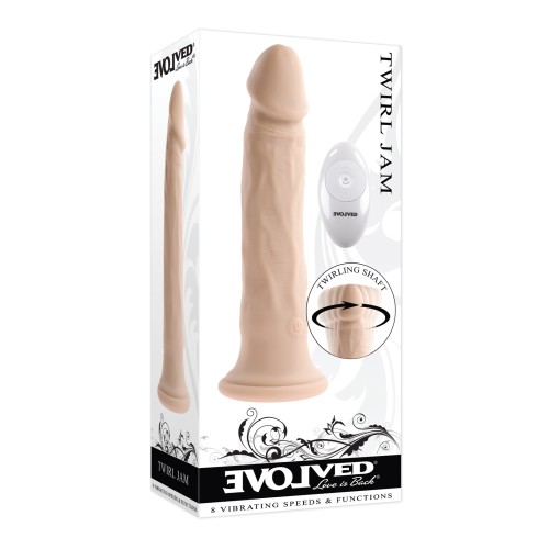 Dildo Vibrador Evolved Twirl Jam