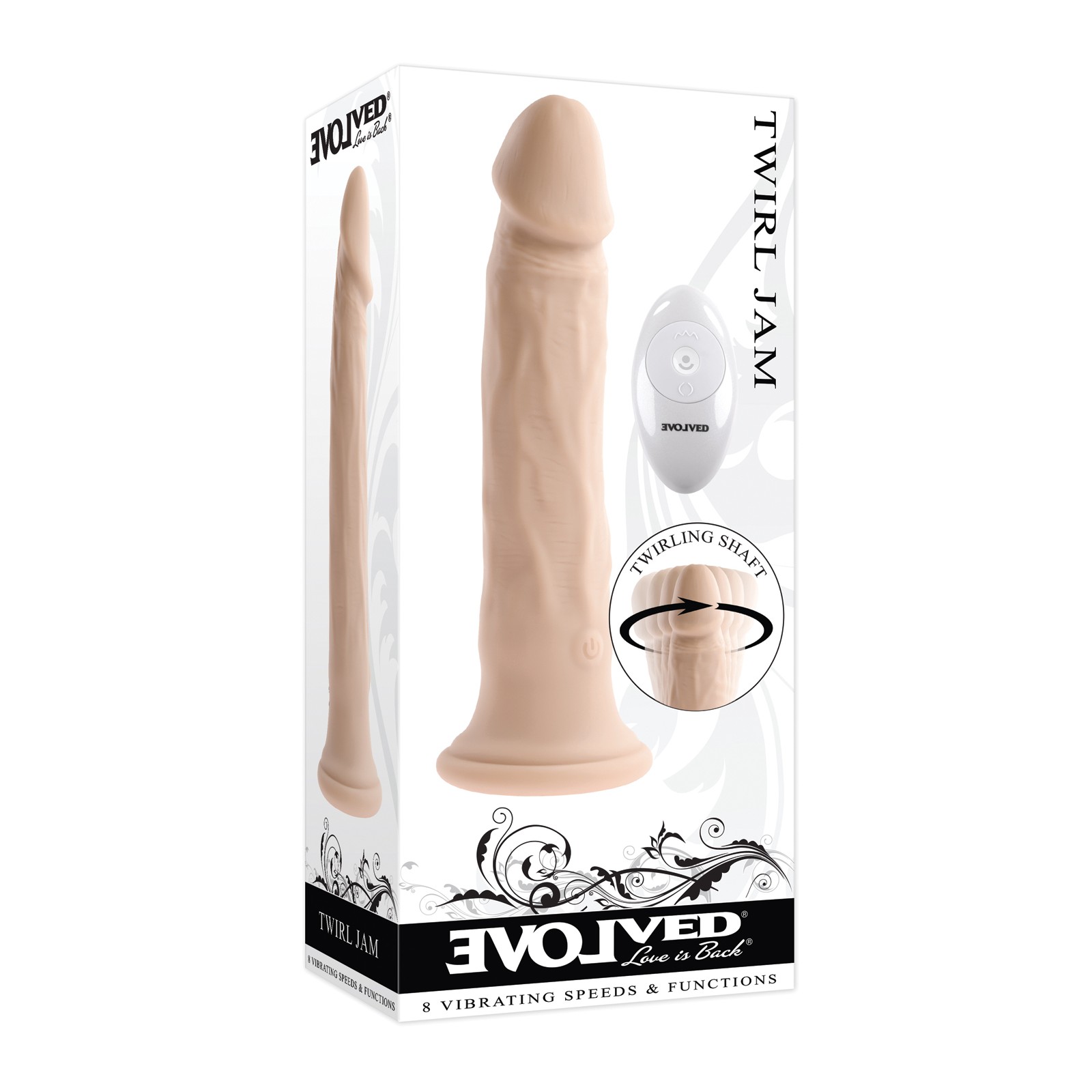 Dildo Vibrador Evolved Twirl Jam