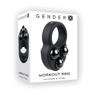 Anillo de Entrenamiento de Silicona Gender X - Negro