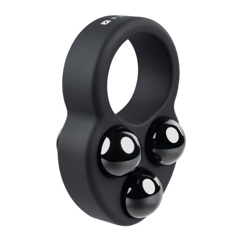 Anillo de Entrenamiento de Silicona Gender X - Negro