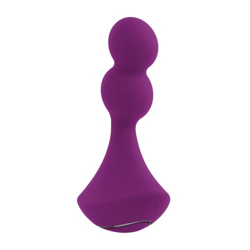 Gender X Rotating Vibrator Ball Game Purple