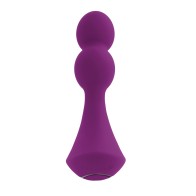 Gender X Rotating Vibrator Ball Game Purple