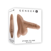 Gender X Silicone Stand To Pee - Realistic Design