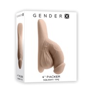 Gender X 4 Inch Packer Ivory