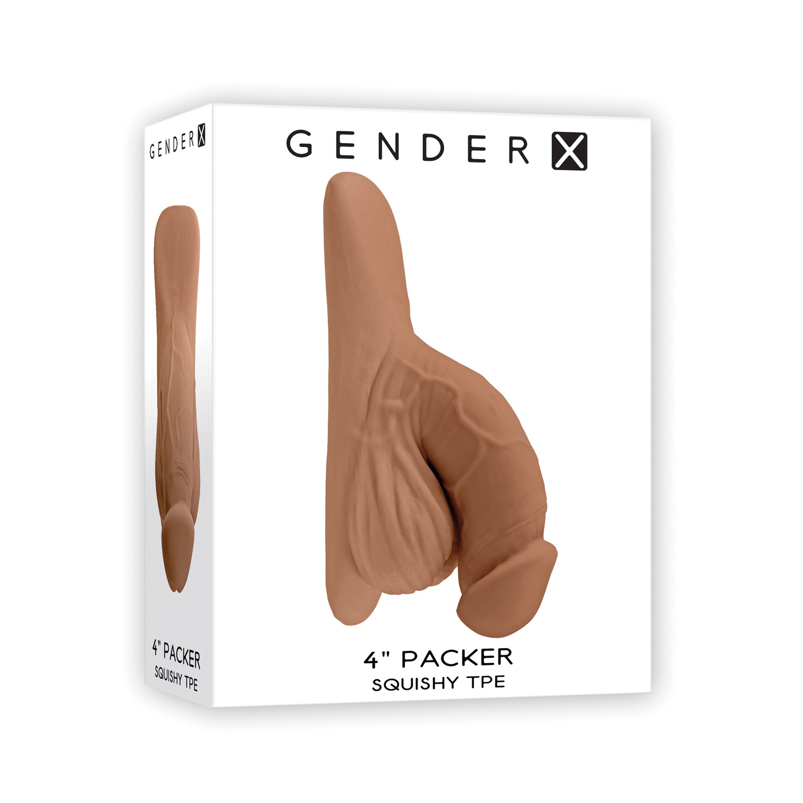 Gender X 4" Packer - Tan