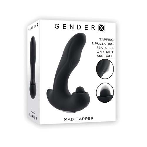 Vibrador Gender X Mad Tapper Negro