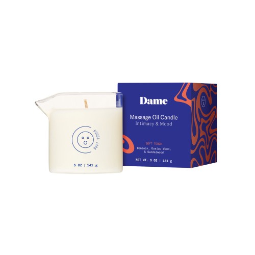 Dame Soft Touch Massage Oil Candle for Sensual Moments